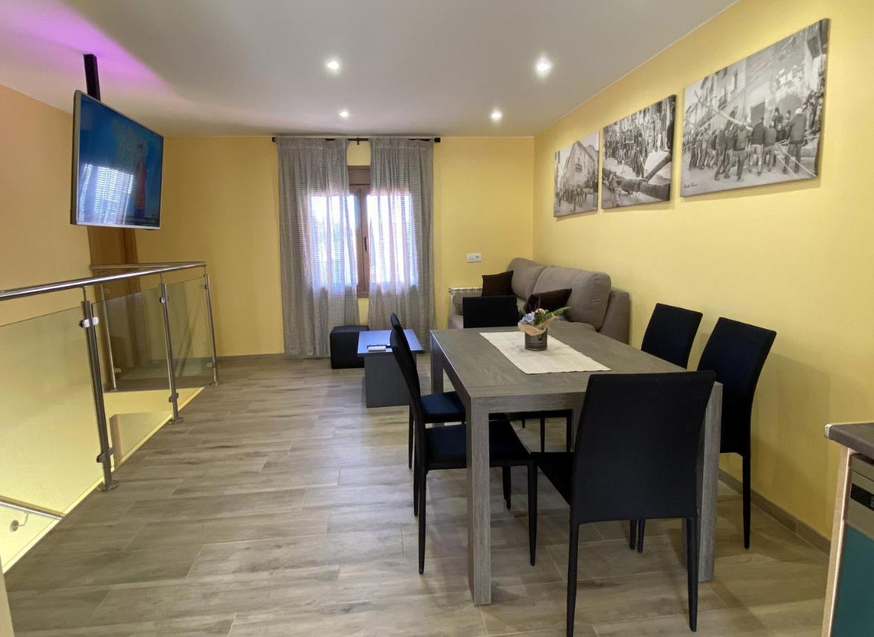 Apartamentos De Turismo Rural Las Eras Castelserás Exteriör bild
